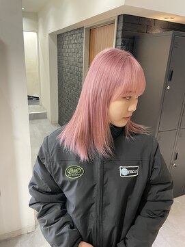 リー 京都西院(Lee) ペールピンク 【Lee京都西院店 玉山涼翔】