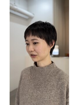 フルールデリズ(fleur de lis) ＊＊黒髪×フルバングコンパクトショート＊＊