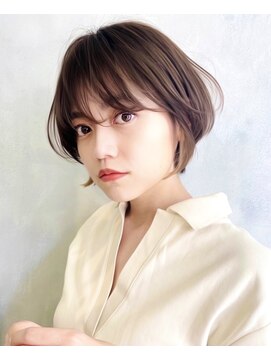 アンク(ank) 大人かわいいショートボブ◎小顔見えショートボブ/20代30代40代