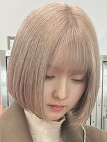 ウィコ 新宿(WICO)&nbsp;ミルクティーベージュ[新宿駅/切りっぱなしボブ/エアリーロング]