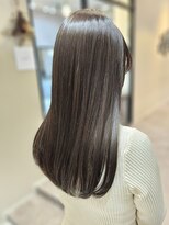 ネウィ 八王子(newi)&nbsp;艶髪　髪質改善　透明感グレージュ