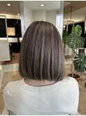 白髪ぼかしハイライト