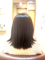 ヘアー グリーン(hair green) 20代30代40代/ミディアムストレート/ナチュラルストレート