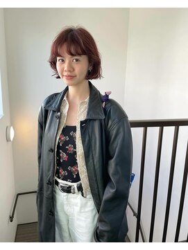 ナループロア ハチ(Nalu pu loa hachi) ボブパーマ/黒髪パーマ/切りっぱなしボブ/ショートボブ