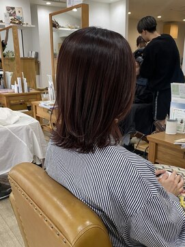 メアリー バイ メリー(marry by merry) 【立町メアリーバイメリー】☆ピンク×レイヤーセミディ☆