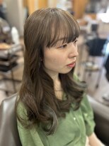 プレッソヘアー Presso hair&nbsp;イヤリングカラー　髪質改善カラー