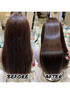 アース 新越谷店(HAIR&MAKE EARTH) 髪質改善ストレート