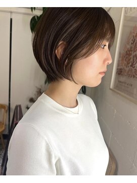 アンドビューティフル 恵比寿(andbeautiful) コンパクトなショートボブ