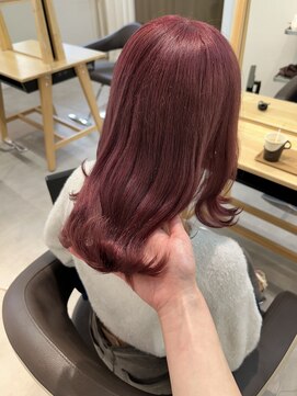 ユニークバイケンジ 町田(unique KENJE) 秋の１番人気！ワインレッドカラー！