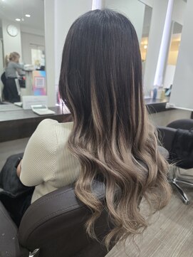 グランディールヘアデザイン(grandir hairdesign) プルエクステ/グラデーション/ロングヘア/千葉