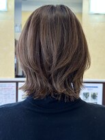 アントワープトーキョー(antwerp TOKYO)&nbsp;30代40代外ハネボブレイヤー髪質改善酸性ストレートハイライト