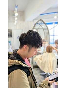 ヘアリゾートエーアイ 浅草店(hair resort Ai) フェード/ショート/メンズパーマ/スペインカール/スパイラル
