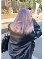 モアナ バイ ヘッドライト 武蔵小杉店(Moana by HEADLIGHT)&nbsp;Moana【武蔵小杉】#ブリーチ#ダブルカラー#ミルクティーベージュ