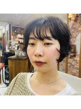 ボンクロエ(Bond chloe) ショートパーマ