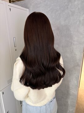 モク(mok) ほんのり赤みのあるブラウン♪