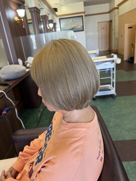 シャンプー ボーイ 宮崎柳丸店(SHAMPOO BOY) ハイトーンベージュ【宮崎市/ブリーチ】