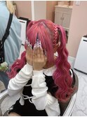 編み上げツインテール