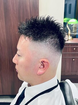 グレイスフルバーバーロンドン 大宮店(Graceful Barber London) 【40代 男性】ロンドンハイフェード（大宮/バーバー）