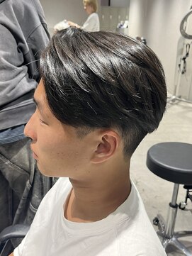 テクト バイアッシュ 吉祥寺店(Tect by Ash) 毛流れ曲がる縮毛矯正刈り上げショートマッシュ