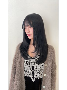 ヒルネ(hirune) 重めレイヤーロングレイヤー