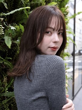 ビュートリアム265(BEAUTRIUM 265) ◆モテ髪顔周り小顔ミディアムレイヤーカット/シースルーバング