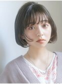 【emu井上信洋】顔まわりマッシュで小顔な丸みボブ【エミュ】