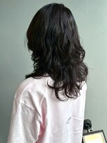 ナカオコアフュール(NAKAO COIFFURE)&nbsp;ニュアンスパーマ ダメージレス レイヤーカット ミディアム