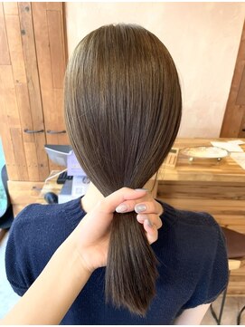 モップス 金沢文庫店(MOPS) 髪質改善ブラウン