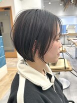 メグリ(MEGULI)&nbsp;ショートボブ【相馬】＃小顔補正立体カット＃仙台ショート