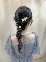 クオート(quoit) 特別な日のヘアセットに!堀江の大人編みおろし