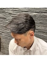 ヒロギンザプレミアムバーバースパ パレスホテル店(HIRO GINZA) ツーブロックスタイル