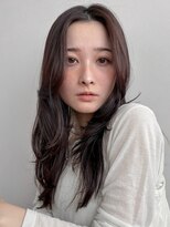 マッシュ チャヤマチ(MASHU chayamachi) 柔らか透明感/ブリーチなし/オリーブブラウン/大阪梅田