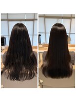 スープル オザキヤマ(SOUPLE.ozakiyama) 【髪質改善x縮毛矯正】SILKストレート