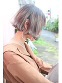 【jako】ハイトーングレージュボブ