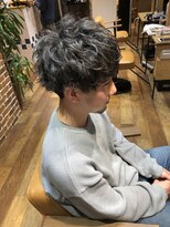 ネイビー(NAVY)&nbsp;お客様スタイル☆カット＋パーマで大変身☆