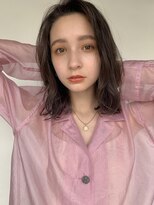 ナル(nalu.)&nbsp;ボブ / ロブ / くすみベージュ