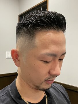 ヒロギンザ 横浜店(HIRO GINZA) 濡れパン 横浜/理容室/濡れパン/フェード