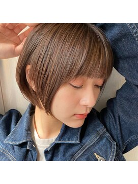 アリエッタ ギンザツー(ARIETTA GINZA2) 暖色系カラー ダークアッシュ  韓国マッシュ くすみカラー 小顔