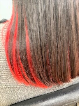 ヴァニラ(Vanilla) インナーカラー#レッド