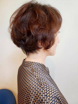 トップヘアー ガーデンヴィラ 安城(Garden Villa) 大人可愛いマッシュパーマ/ボブパーマ/前髪パーマ