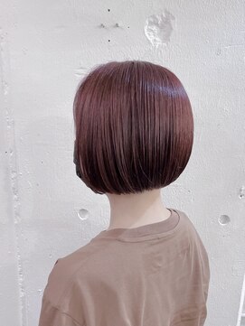 リッカ(RICCA) ミニボブを艶髪秋カラーでアップデート♪