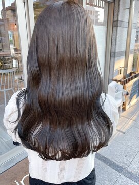 ミニム ヘアー(minim hair) 【minim×高橋】ブリーチなしグレージュカラー