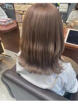 カプア 仙台駅前店(Kapua)&nbsp;ダブルカラー/ミルクティーベージュ/透明感カラー/ケアブリーチ