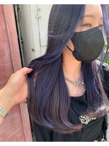 ボアップ 松山店(boappu) #フェイスフレーミング#ブルー