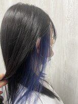 テーラヘアープラス 木更津2号店(TELA HAIR+)&nbsp;ネイビーブルー