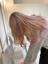 リト(riTo)&nbsp;10代20代/ピンクベージュ ブリーチ/ロング