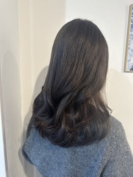 マリン(Marine) 20代30代ブリーチなし透明感グレージュ