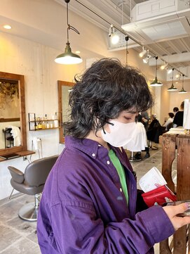 ヘアーサロン リベット(hair salon Libett) a デジタルパーマ