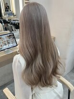 ウェイズトウキョウ 新宿店(Ways TOKYO)&nbsp;ホワイトベージュ　ダブルカラー　レイヤーカット　ベージュ