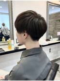 マッシュショート/オリーブカラー【水戸/赤塚】